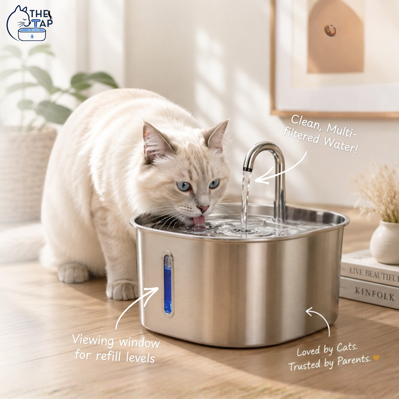The Cat Tap™ - Drinking Fountain NEW V2